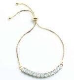 Goldplated cubiccrystal  Bracelet
