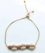 Eligant stone Lady bug Bracelet - Image 2
