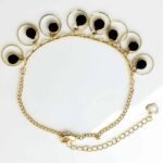 Pair of Black charms Ankelet - Image 2