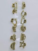 Korean INS Style metal small hair claw Size: 4cm