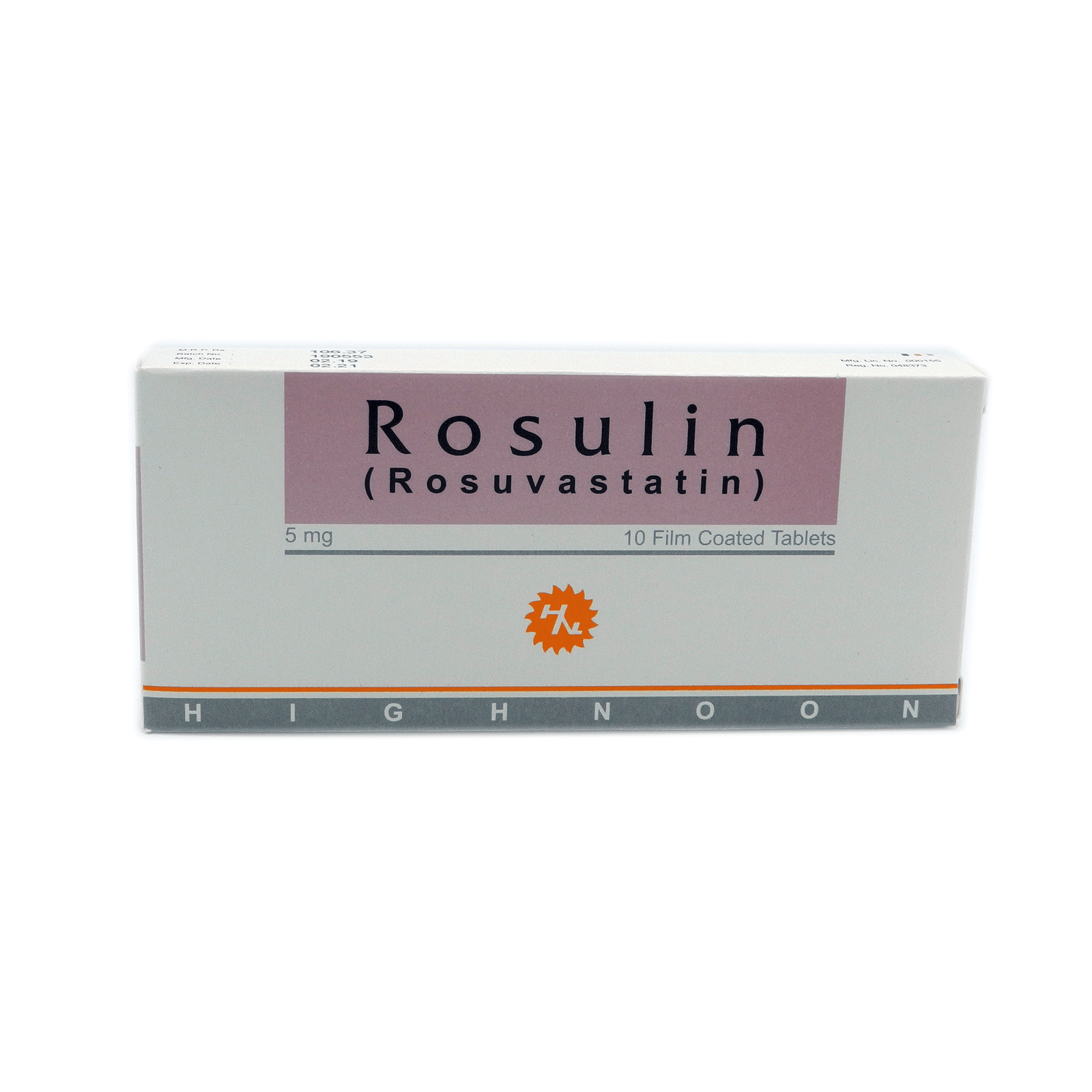 10181ROSULIN-TAB-5mg-10s.png Rosulin 5mg Tablet - Image 1