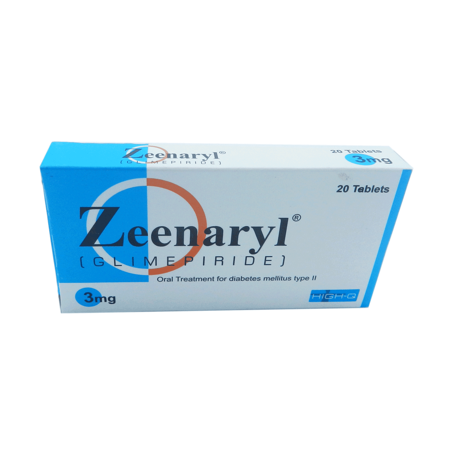 10338ZEENARYL-3MG-20-TAB.png Zeenaryl 3Mg Tablets - Image 1