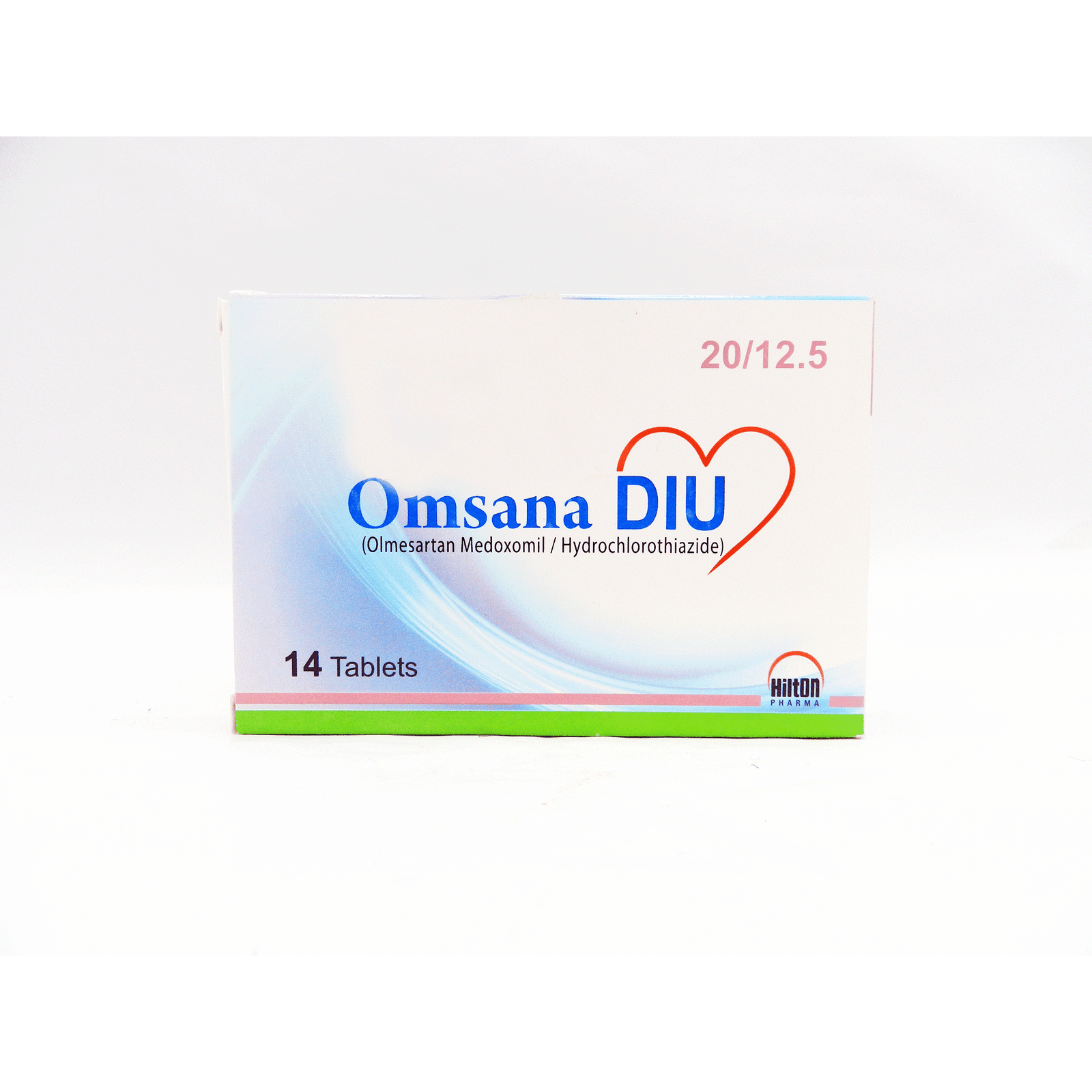 10463Omsana-DIU-Tab-20mg-2-5mg-1s.png Omsana Diu 20 12.5 Tablets - Image 1