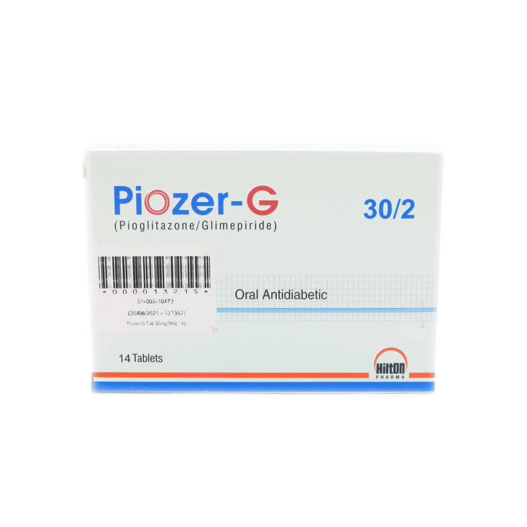Piozer-G 30/2Mg Tablets