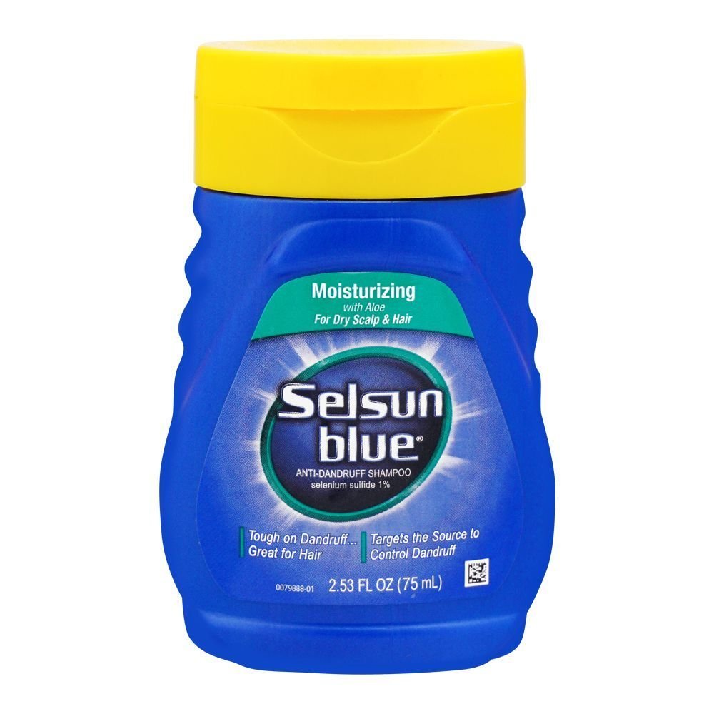 1265016-1.jpg SELSUN BLUE MOISTURIZING DRY SCALP & HAIR 75ML - Image 1