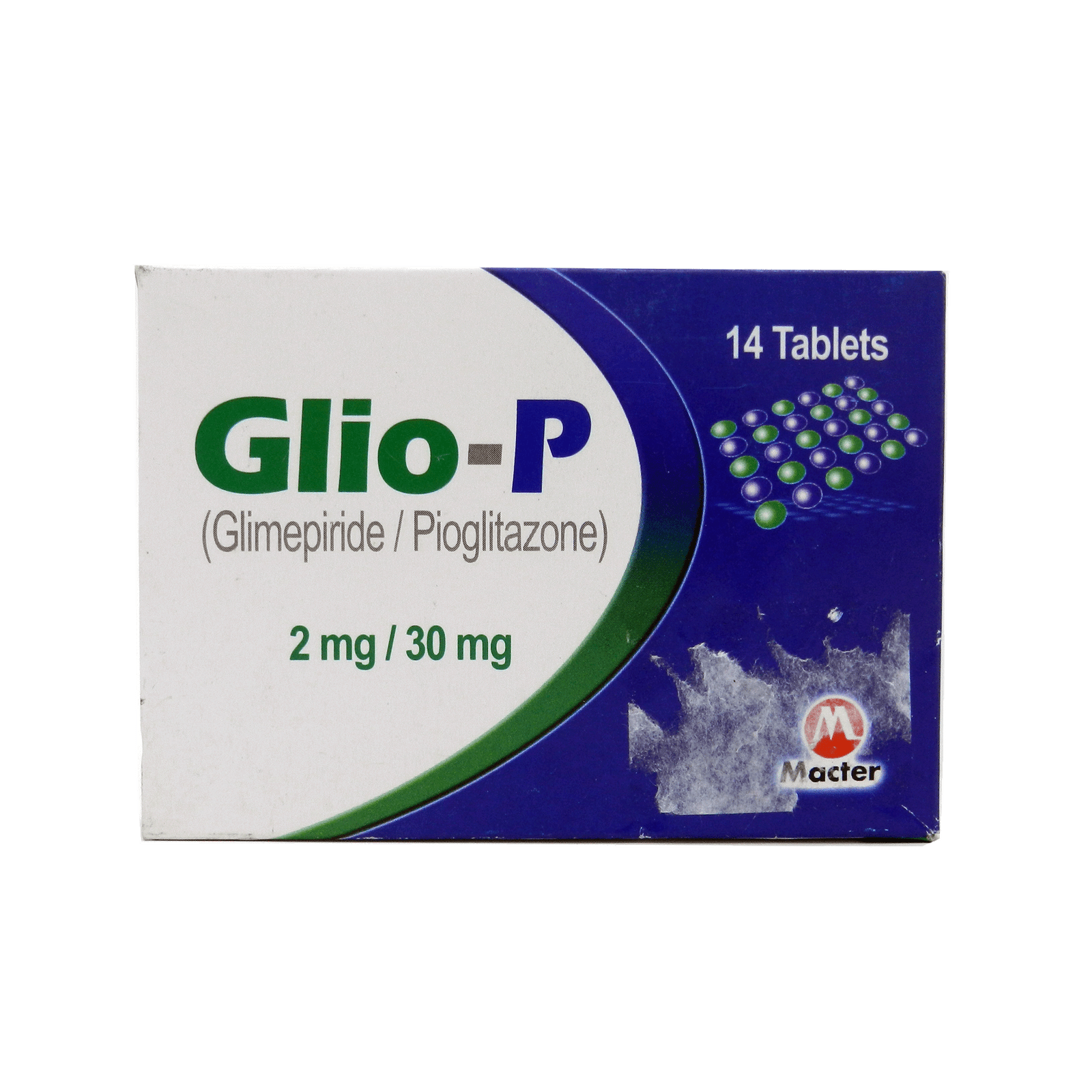 13221GILO-P-TAB-2MG-30MG-14S.png Glio-P 2/30mg Tablet - Image 1