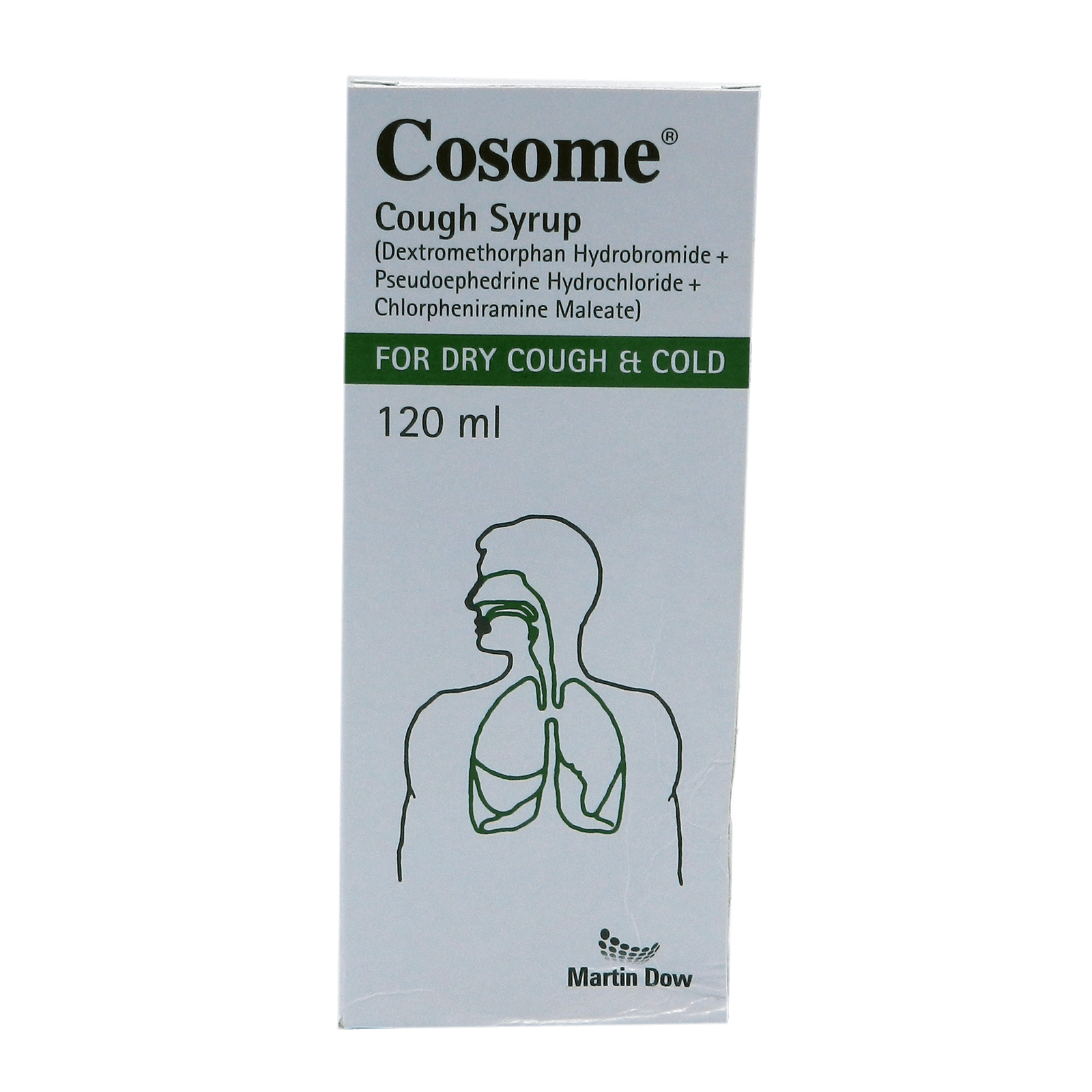 14793Cosome-120ml.png COSOME SYRUP COUGH 120ML - Image 1