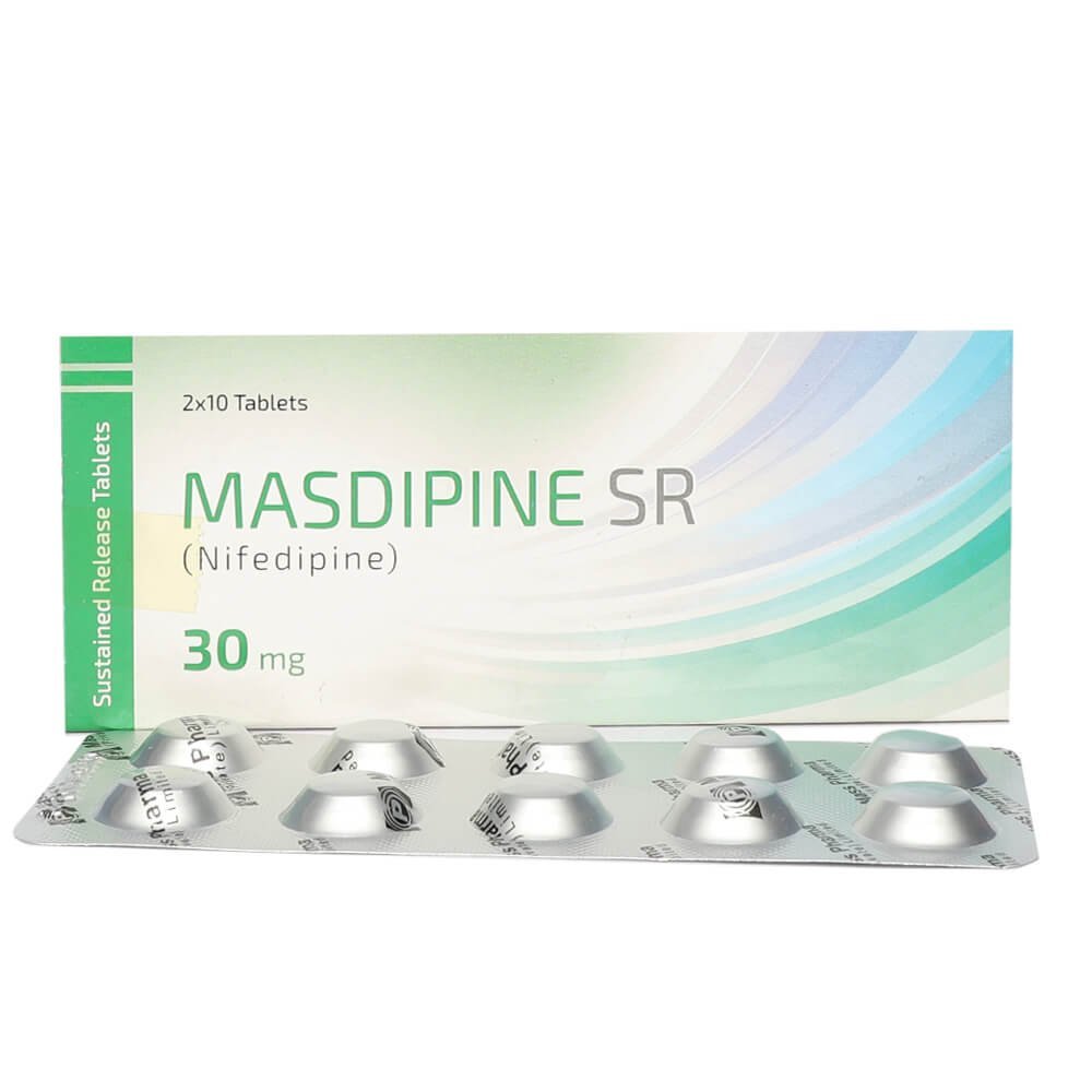 Masdipine Sr 30Mg Tablets