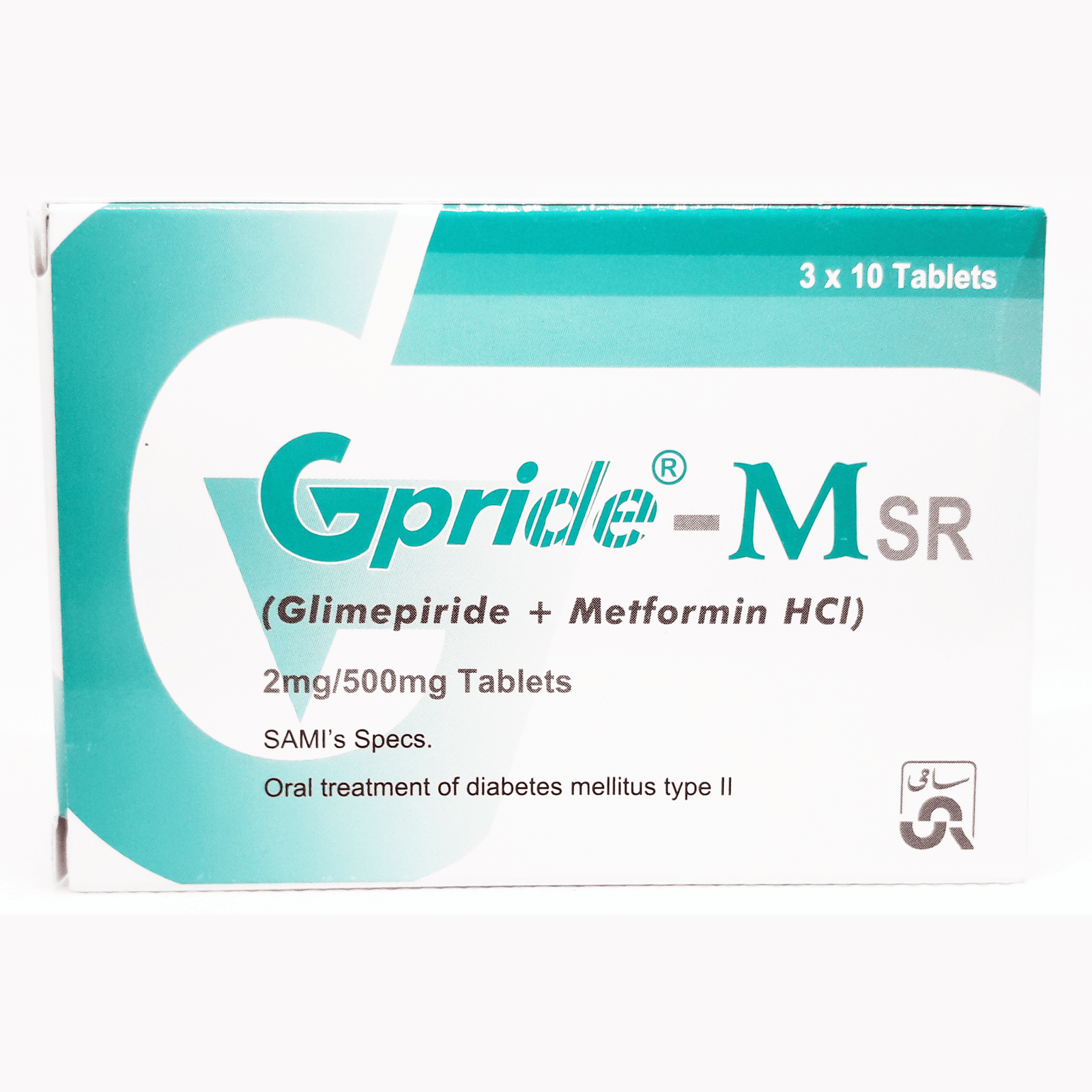 24182GPRIDE-MSR-Tab-2mg-500MG-30s.png Gpride Msr 2/500mg Tablet - Image 1