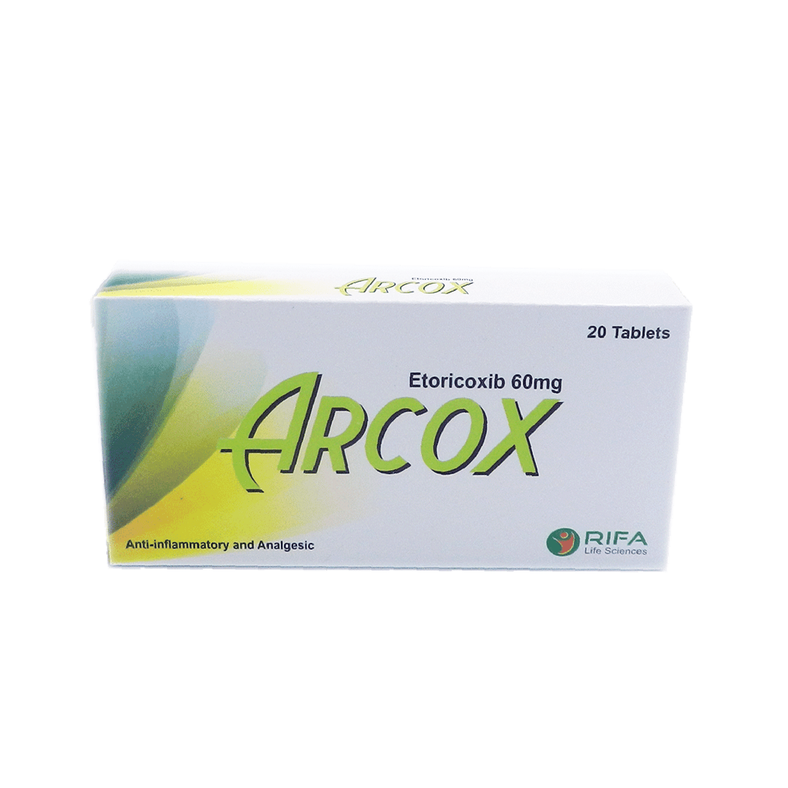 33449Arcox-60mg-Tab.png Arcox 60mg Tablet - Image 1