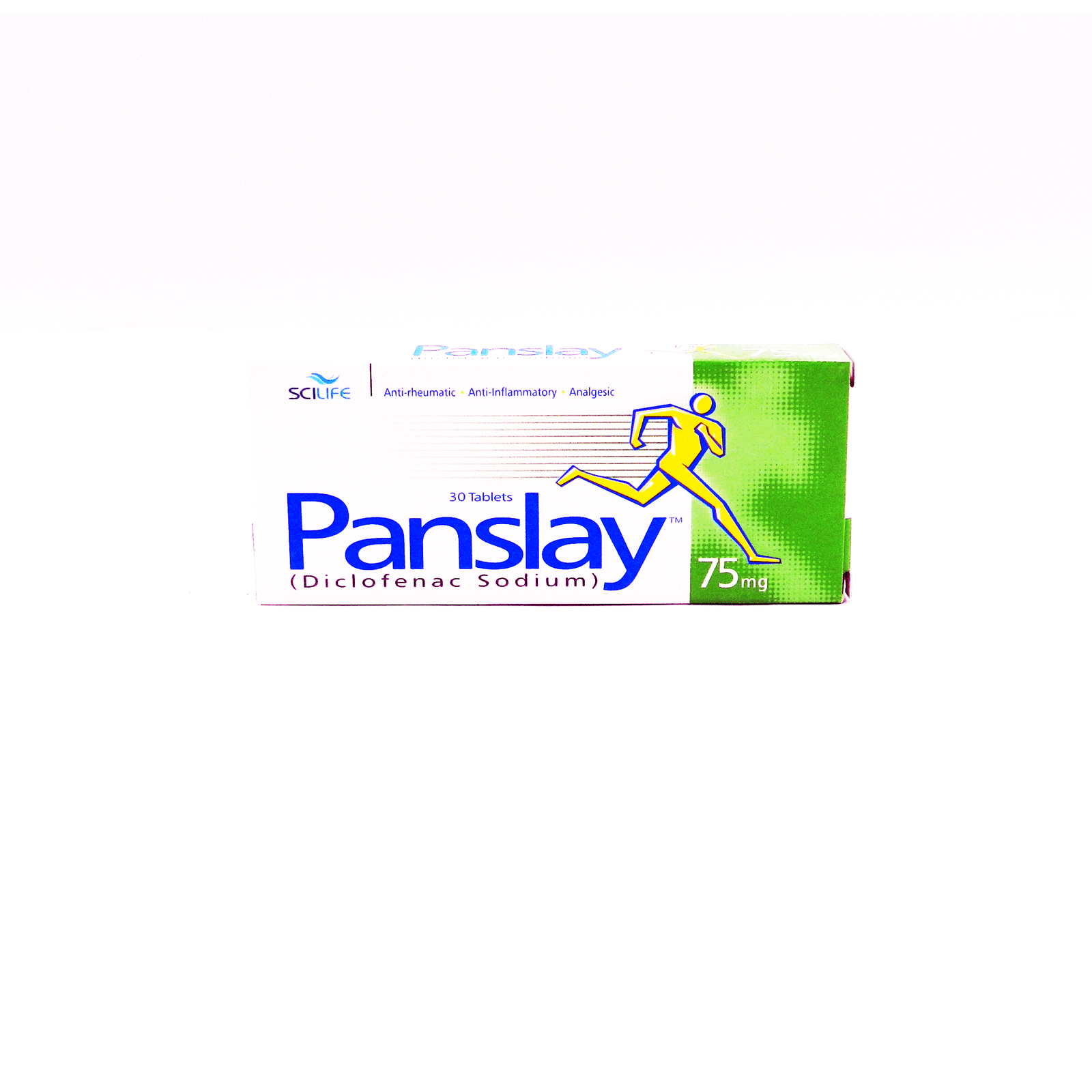 33482Sclife-Panslay-Diclofenac-Sodiu-Tab-75mg-30s.png Panslay 75mg Tablet - Image 1