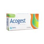 ACOGEST 100MG TABLETS 20S