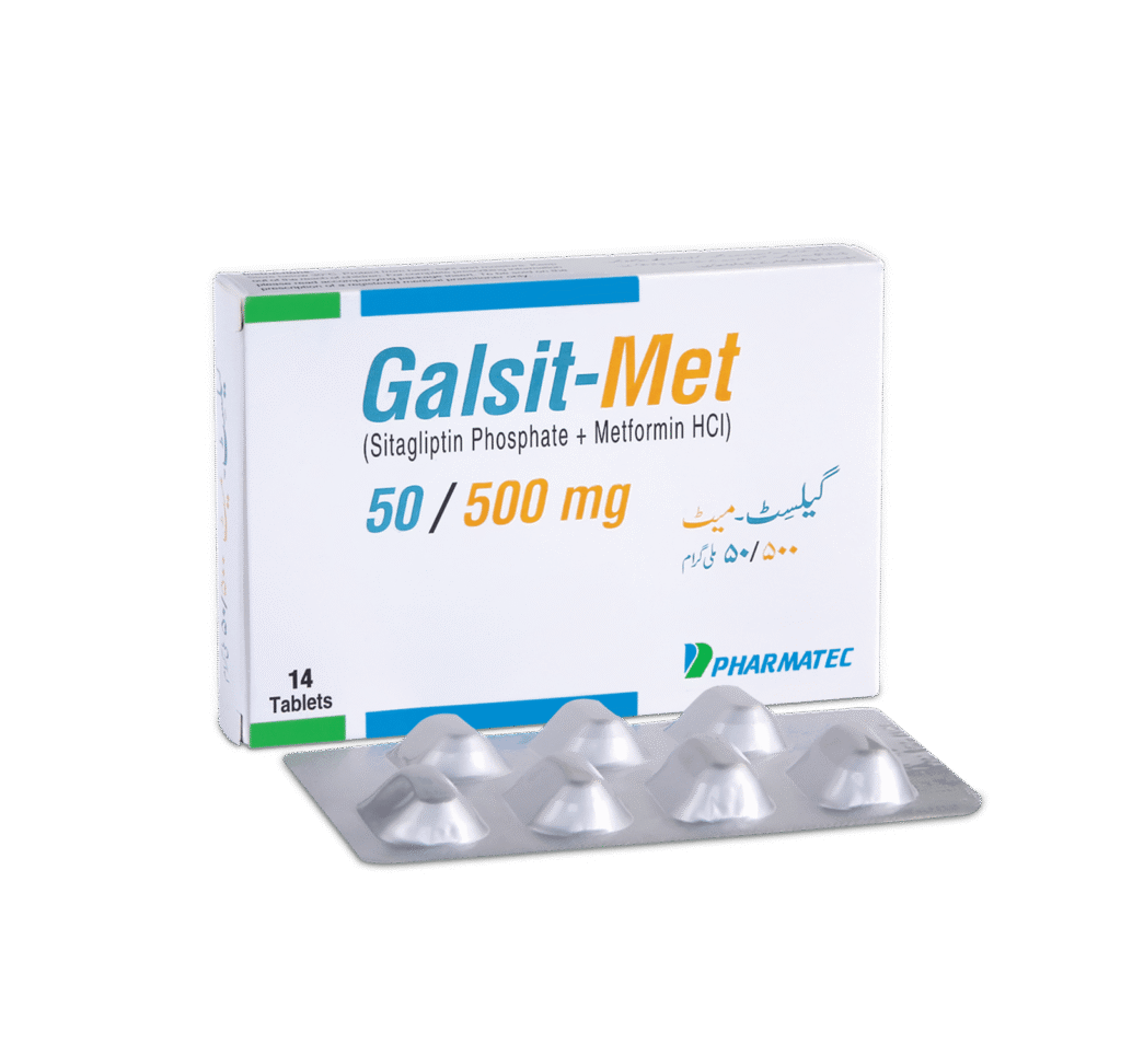 Galsit Met 50/500mg Tablet