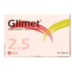 Glimet 2.5mg Tablet