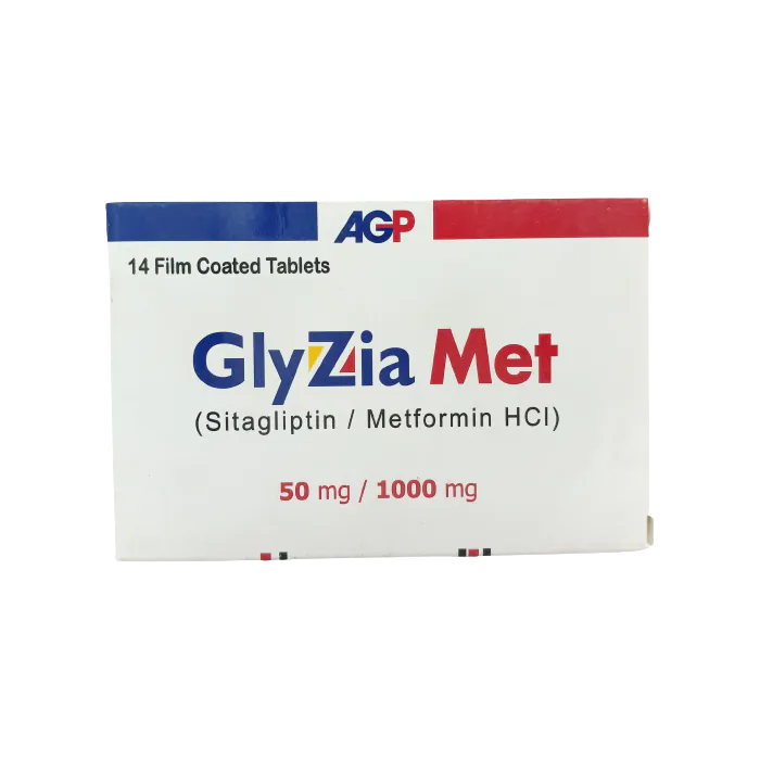 GLYZIAMET 50/1000MG TABLET