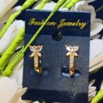 holiday Ear climber - Champagne