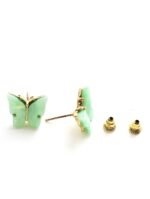 Eligant butterfly studs - celeste - Image 2