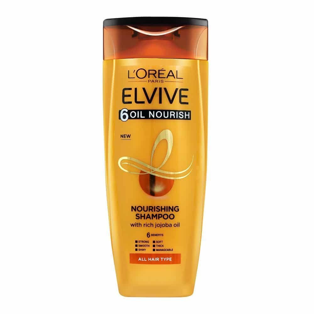 Loreal-Paris-Elvive-6-Oil-Nourishing-Shampoo.jpg LOREAL ELVIVE 6 OIL NOURISH 360ML