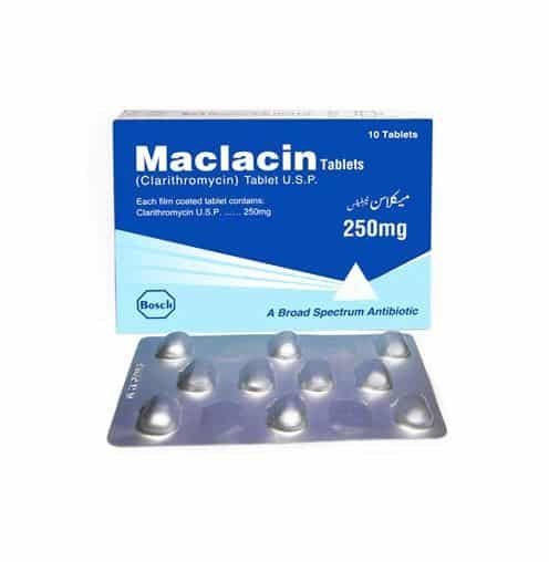 Maclacin 250 Mg Tablets