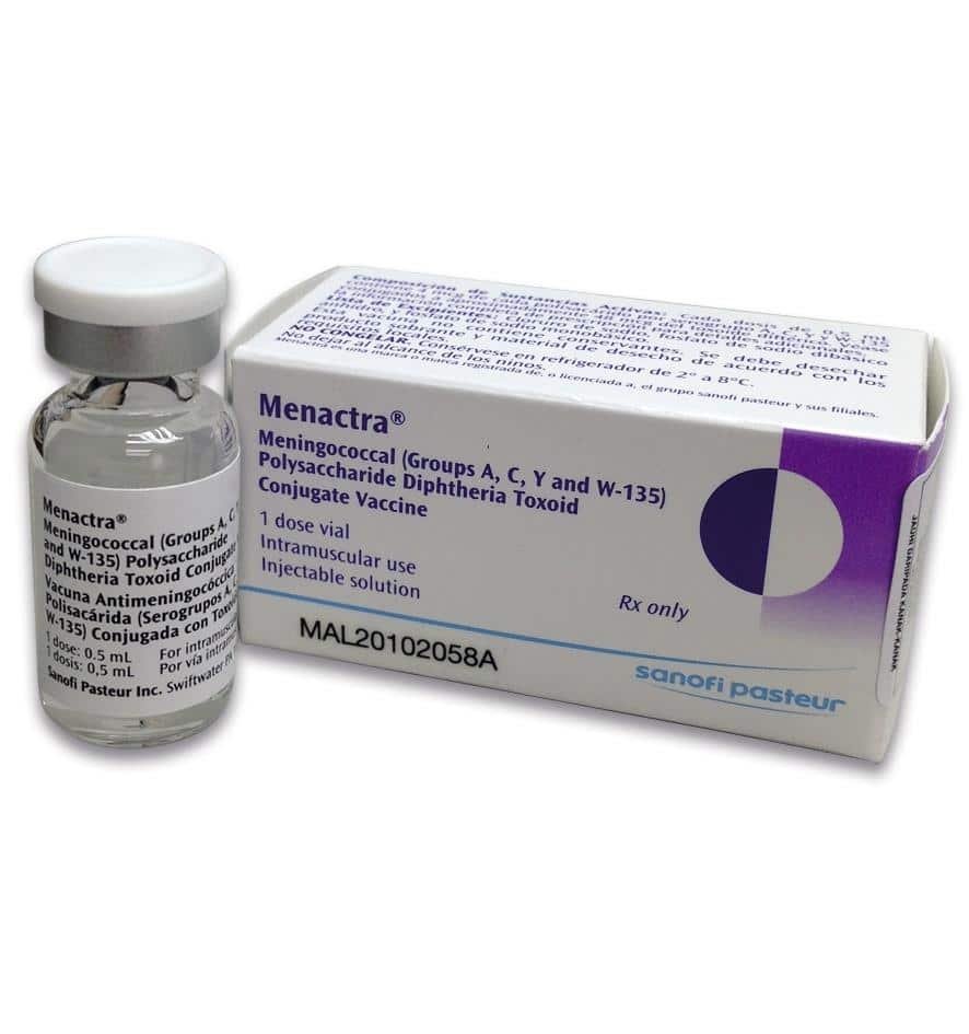 Menactra6001PPS0.jpg Menactra Injection (meningococal Vaccine) - Image 1
