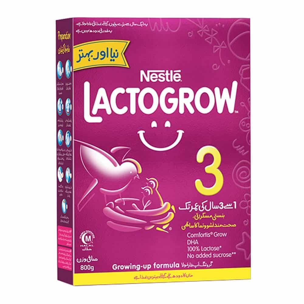 NESTLE-LACTOGROW-3-800GM.jpg Nestle Lactogrow 3 200G - Image 1