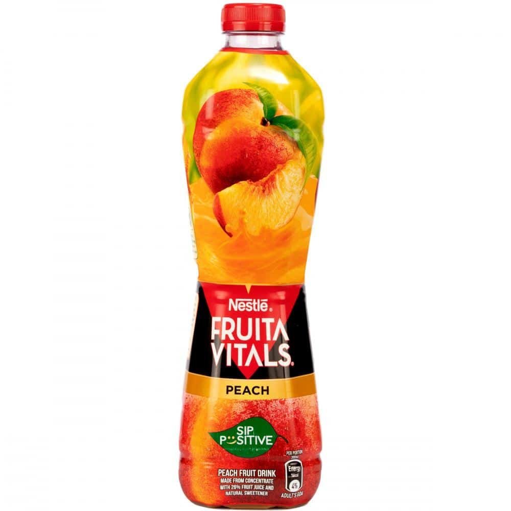 Nestle-Juice-Peach-Fruit-Drink-1-Litr.jpg Nestle Juice Peach Fruit Drink 1 Litr - Image 1