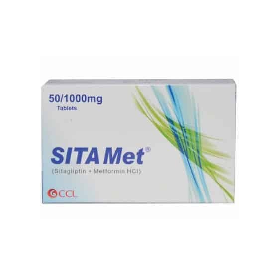 Sita-Met-501000Mg-Tablets.jpg Sita-Met 50/1000mg Tablet - Image 1