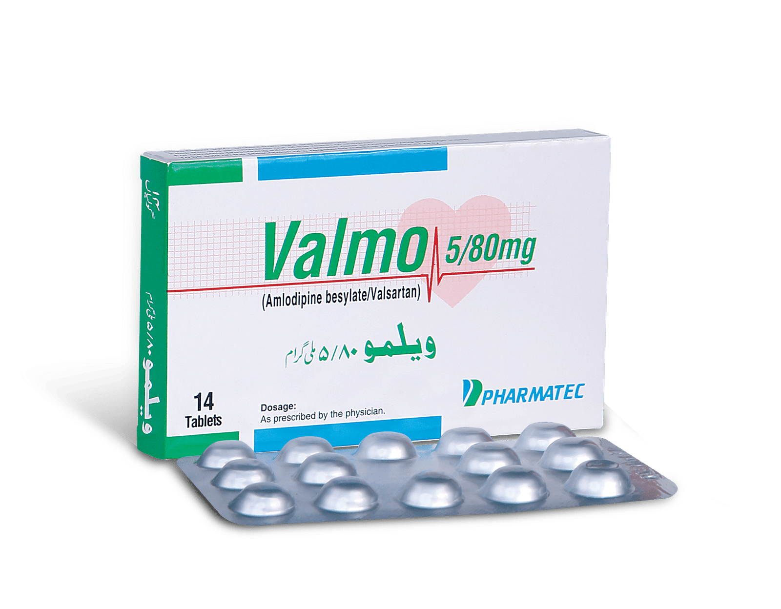 Valmo580.png Valmo 5/80mg Tablet