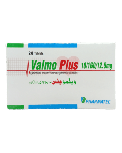 Valmo Plus 10/160/12.5mg Tablet