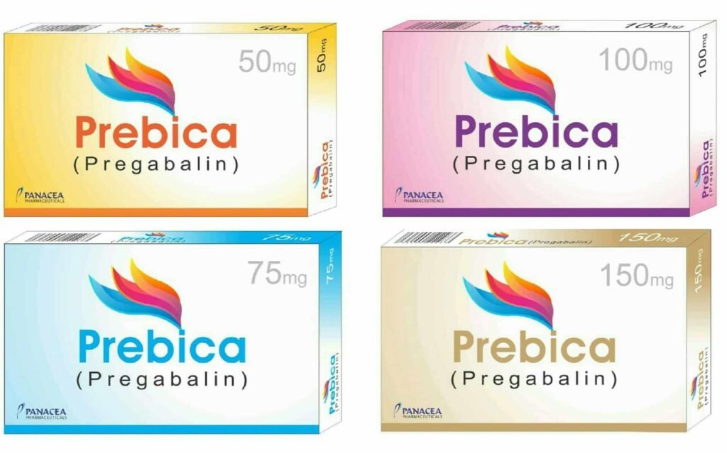 PREBICA 50MG CAPSULES 14S