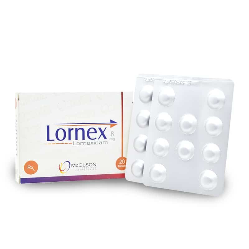 lornex-8-mg.jpg Lornex Tablets 8Mg 20S - Image 1