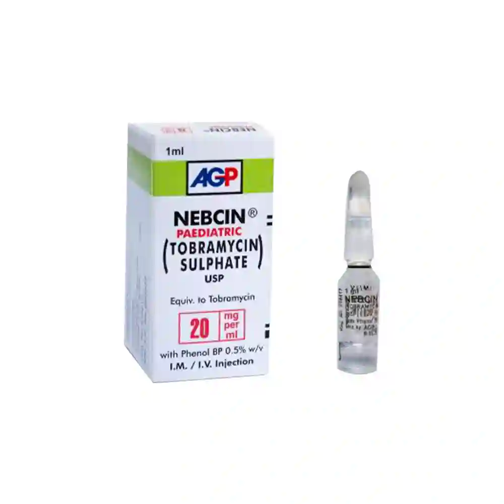 Nebcin 20mg/1ml INJECTION