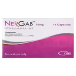NERGAB 75 MG TABLET