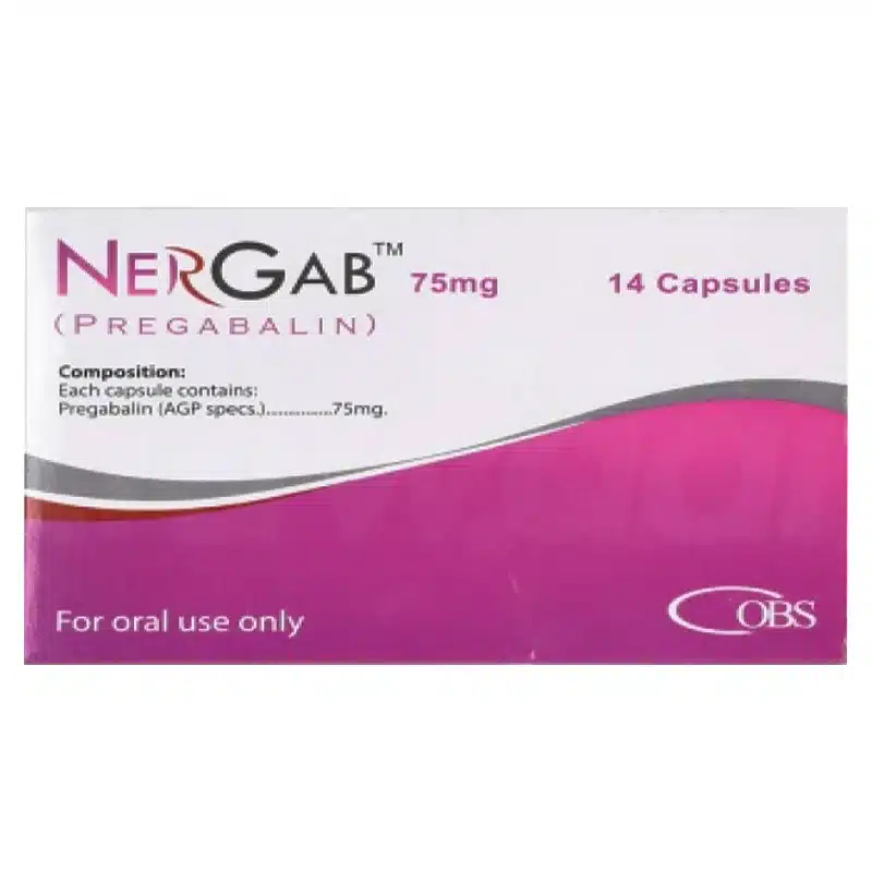 NERGAB 75 MG TABLET