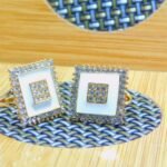 Square Shape ring with Diamonds