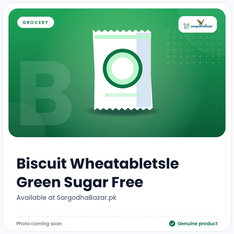 Biscuit Wheatabletsle Green Sugar Free