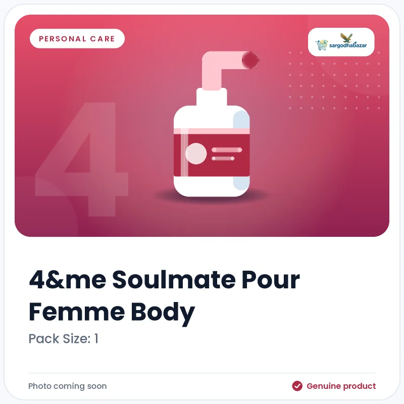 4&me Soulmate Pour Femme Body