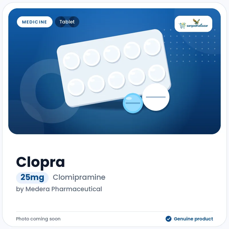 Clopra 25mg Tablet