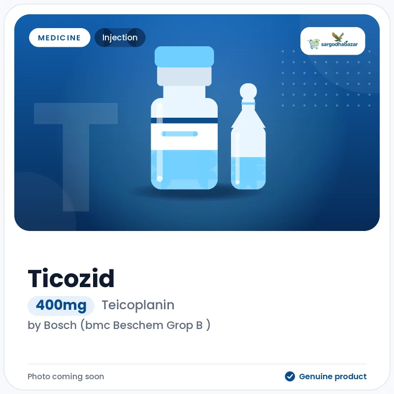 Ticozid 400mg Injection