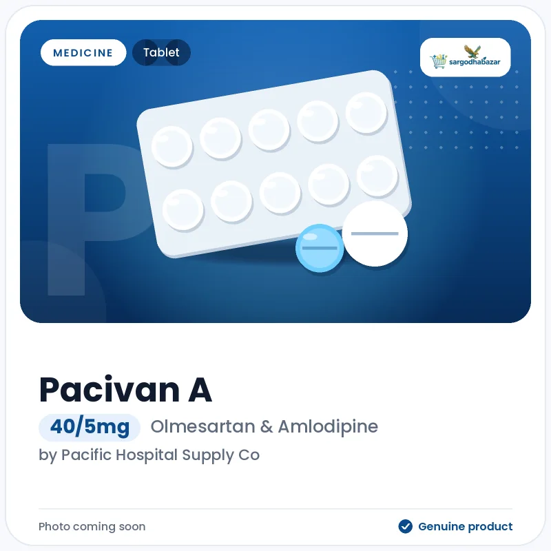 Pacivan A 40/5mg Tablet