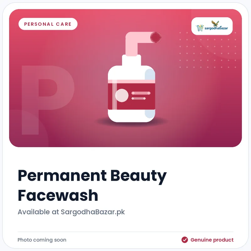 Permanent Beauty Facewash