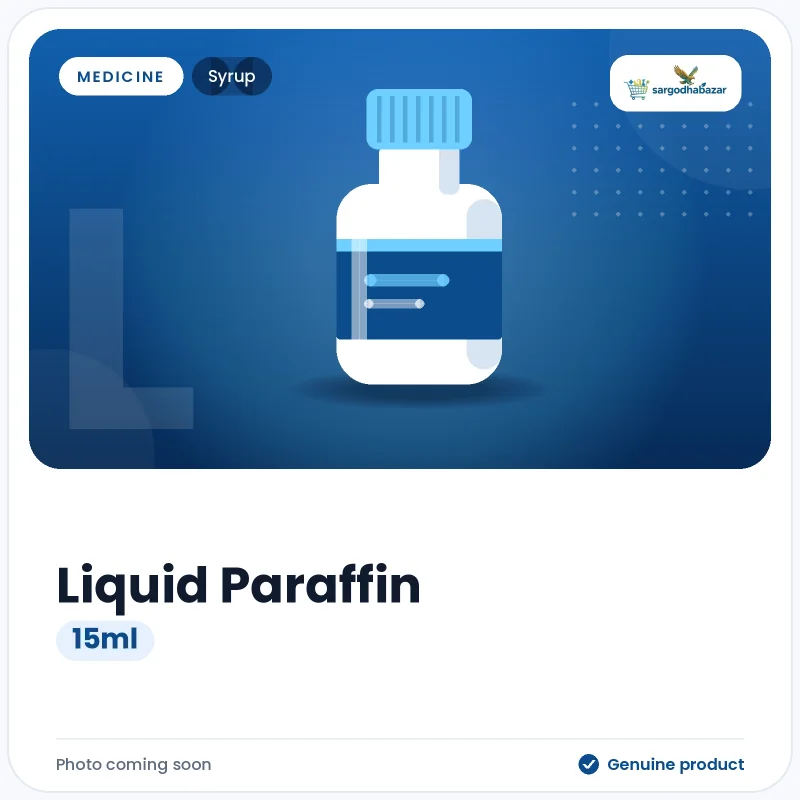 Liquid Paraffin 15ml Syrup