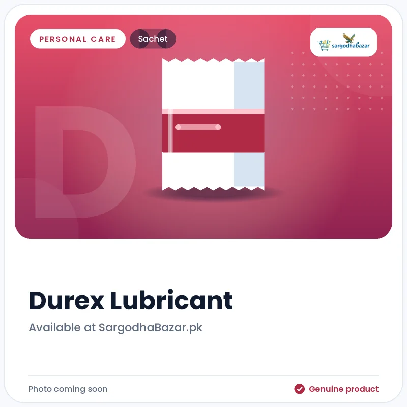 Durex Lubricant Sachet Durex Lubricant Sachet