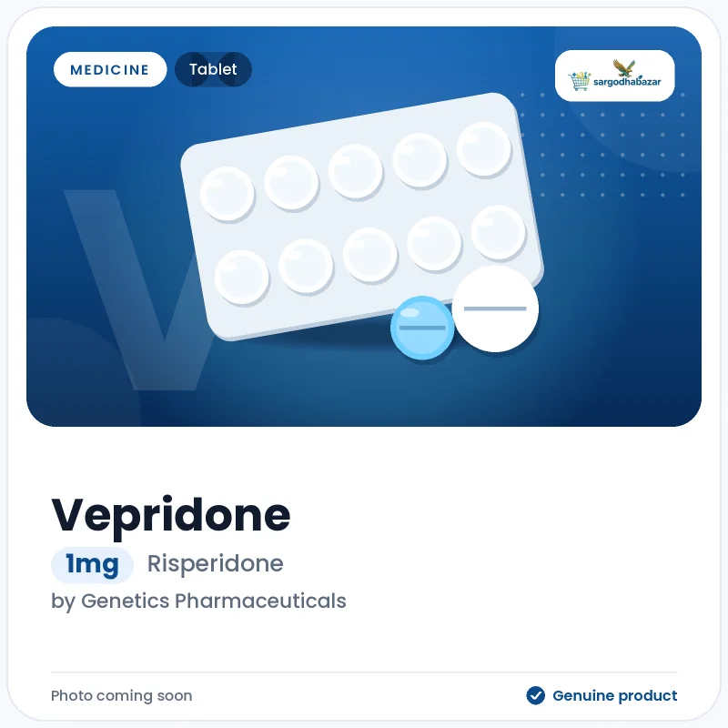 Vepridone 1mg Tablet