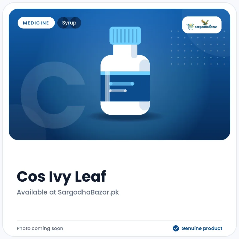 Cos Ivy Leaf  Syrup