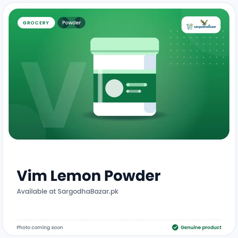 Vim Lemon Powder  Powder