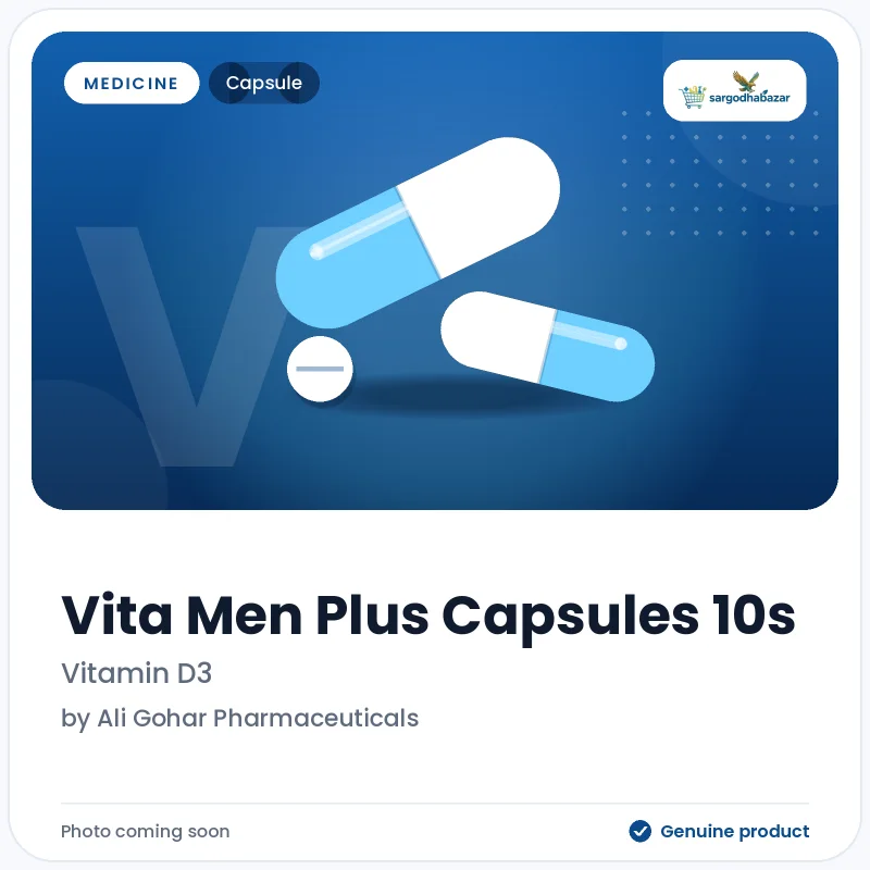Vita Men Plus Capsules 10s  Capsule