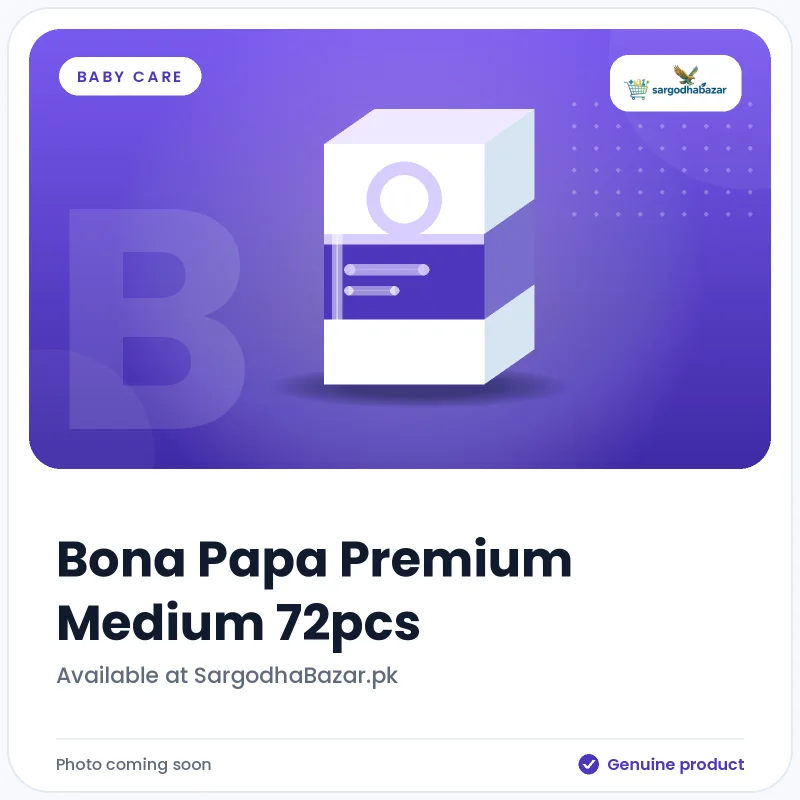 Bona Papa Premium Medium 72pcs