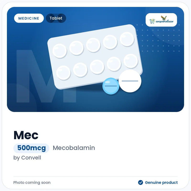 Mec 500mcg Tablet