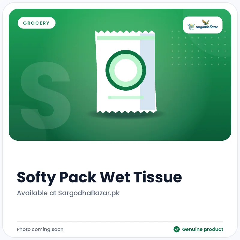 Softy Pack Wet Tissue Softy Pack Wet Tissue